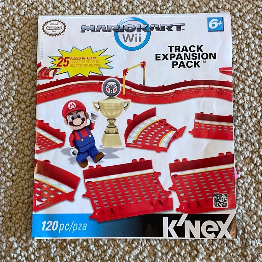 K'NEX Super Mario Mario Kart Wii Track Expansion Pack Set